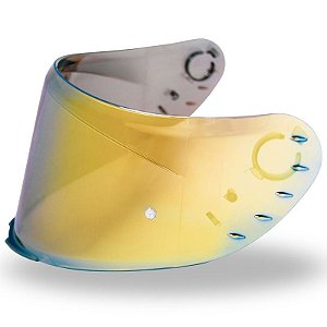 Viseira Capacete MT V14 Gold para Revenge 2 e Blade 2