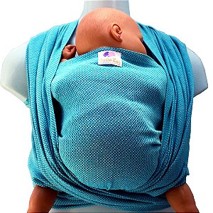 Sling Wrap Azul Turquesa