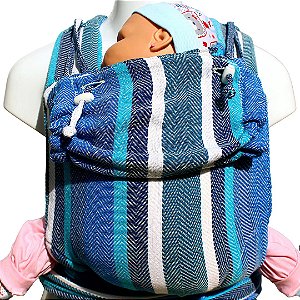 Mei Tai Tons de Azul