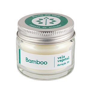 Mini Vela Bamboo | Refrescante