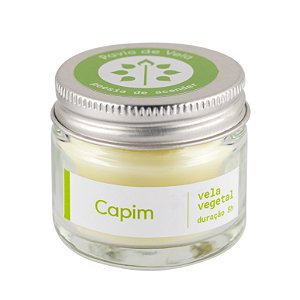 Mini Vela Capim | Refrescante