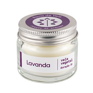 Mini Vela Lavanda | Floral