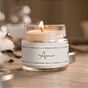 Vela 145g | Palavra AMOR