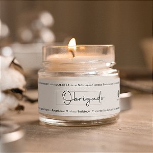 Vela 145g | Palavra OBRIGADO