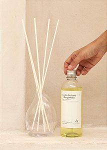 Kit Vidro Twist + Refil para Difusor | Escolha a fragrância