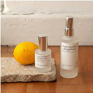 Duo Essencial | 2x Sprays de Ambiente - Limão Siciliano + Bergamota (Cítrico)