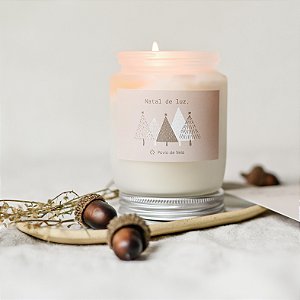 Vela 190g para o Natal | ROMÃ + CHAMPAGNE