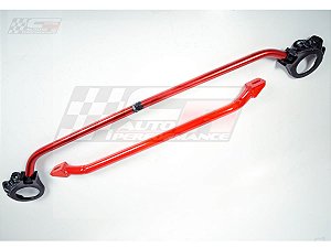 Barra Anti Torção Superior E Inferior Vw Voyage Parati Saveiro e Gol Bola G2 A Partir De 97, G3 e G4