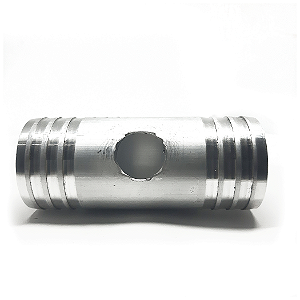 Tubo Para Pressurização Com Furo Para Válvula De Prioridade De 2 Polegadas e 120 mm