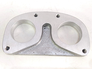 Base / Flange Para Weber 40 E 44 Para Opala 4 E 6 Cilindros