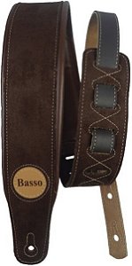 CORREIA BASSO CLASSIC SUEDE MARROM