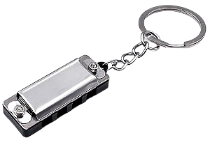 GAITA HARMONICA CHAVEIRO