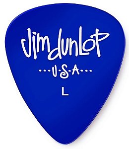 PALHETA DUNLOP GELS FINA AZUL - KIT COM 06