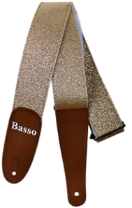 CORREIA BASSO GLITTER OURO LIGHT