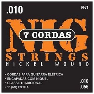 ENC. NIG GUITARRA 7 CORDAS - 0,010