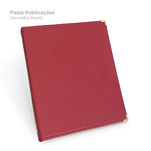 Pasta de Publicações - Vermelho Romã