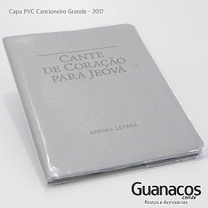 Capa para CANCIONEIRO 2017 Grande| PVC Cristal