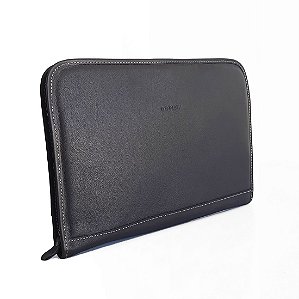 Pasta Envelope em Couro Legítimo - Bennesh 19429 - Preto
