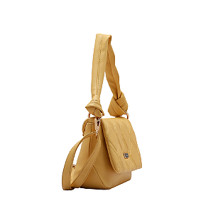 Bolsa feminina - Alça de ombro - New Matelassê - Amarelo - Chenson 3484714