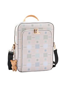 Mochila Chenson Original - Notebook - Elemento Gráfico - Off White - Chenson 8485090