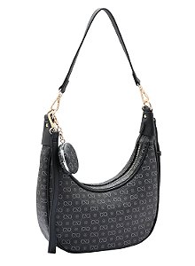 Bolsa Feminina Chenson Original - Elegance Luxo - Alça de Ombro - Preto 3485085