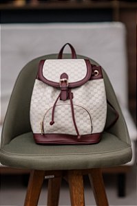 Mochila Feminina Chenson Original - Luxury Monograma - Off White 8485045