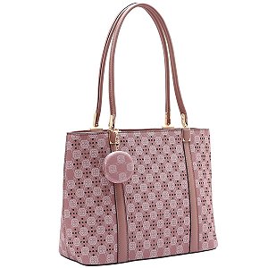 Bolsa Feminina Chenson Original - New Cristal - Alça de Ombro - Rose 3485024