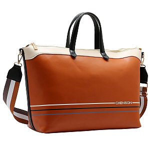 Bolsa Feminina de Viagem - Chenson Original - Mala de Bordo - Marrom 3485011