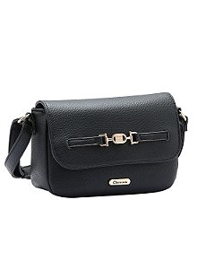Bolsa Feminina Chenson Original - Minimalista - Alça Transversal - Preto 3485021
