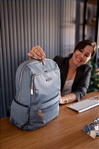 Mochila Feminina Chenson Original - Twill Nylon - Azul 8784938
