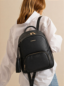 Mochila Feminina Chenson Original - Clássica - Preto - 8484287