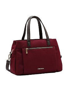 Bolsa Feminina Chenson Original - Microfiber - Alça de Mão - Vinho  3185113