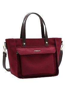 Bolsa Feminina Chenson Original - Microfiber - Alça de Mão - Vinho  3185115