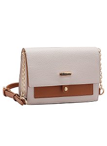 Bolsa Atemporal - Transversal - Nude - Chenson Original 3485120