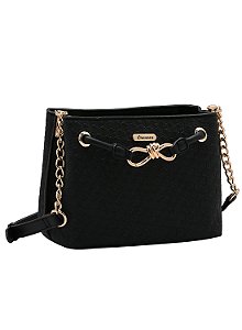 Bolsa Ferragem Chic - Transversal - Preto - Chenson 3485304