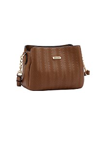 Bolsa Waves - Transversal - Café - Chenson 3485320