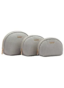 Necessaire Kit 3 peças - Cinza - Chenson 0484917