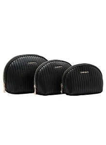 Necessaire Kit 3 peças - Preto - Chenson 0484917
