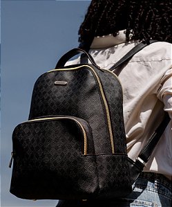 Mochila Elemento Gráfico Casual - Preto - Chenson Original 8485286