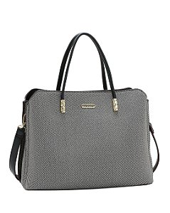 Bolsa Classico Chic - Alça de Mão - Chenson 3485631 - Preto