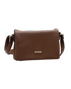 Bolsa Crossbody Pequena - Transversal - Chenson 3485717 - Café