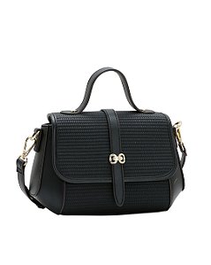 Bolsa Pequena - Elegância - Alça Transversal - Chenson 3485666 - Preto