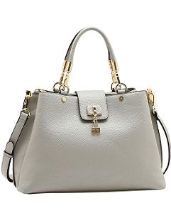 Bolsa Atemporal - Alça de Mão - Chenson 3485570 - Cinza