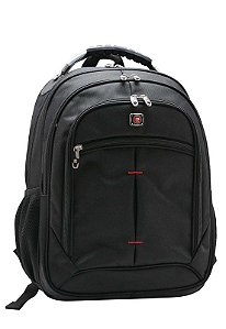 Mochila Executiva Republic Vix Notebook 24L Cabo de Aço e Organizador Preto 8732214