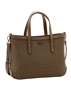 Bolsa Shopper Elemento Gráfico - Alça de mão - Chenson 3485888 Natural