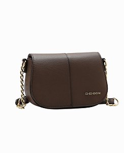 Bolsa Estruturada - Tiracolo - Chenson 3484929 Marrom