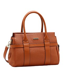 Bolsa Tote Executiva Elegante - Alça de Mão - Chenson 3485945 Marrom