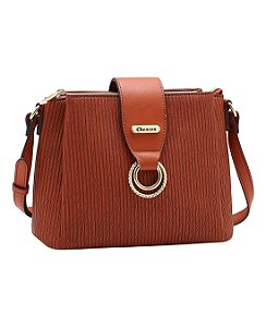 Bolsa Transversal Crossbody - Casual Chic - Chenson 3485906  Café