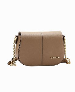 Bolsa Estruturada - Tiracolo - Chenson 3484929 Natural