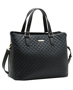Bolsa Tote Matelassê - Alça de mão - Chenson 3485920 Preto